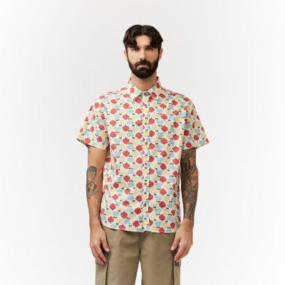 Finlayson FI Finlayson Sydänhedelmät Lyhythihainen kauluspaita Valkoinen | Alk. 39,95 €