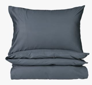 hemtex Eden stonewashed pussilakanasetti satiinipuuvillaa sumuinen sininen | Alk. 149,95 €