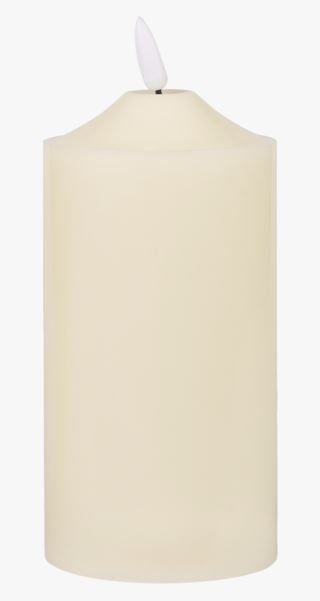 hemtex Block thick led-pöytäkynttilä valkoinen