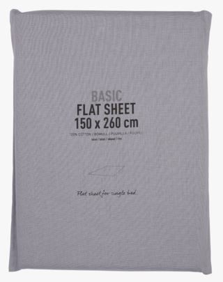 hemtex Harmony flatt puuvillalakana sumuinen sininen