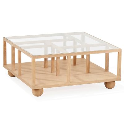 A2 Show sohvapöytä Valkoöljytty tammi