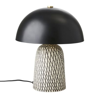 Affari, Fungi pöytävalaisin musta/valkoinen | Alk. 126,00 €