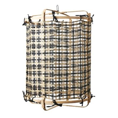 Affari Shade Siv lampunvarjostimen kangas L beige/musta | Alk. 49,00 €