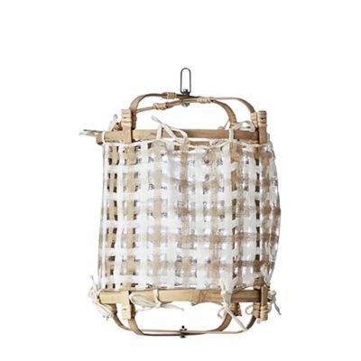 Affari Shade Siv lampunvarjostimen kangas XS beige/valkoinen | Alk. 14,50 €