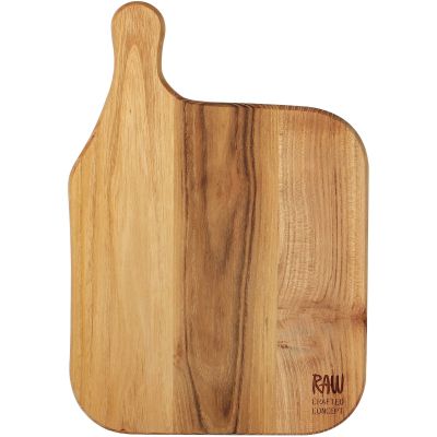 Aida RAW-leikkuulauta, tiikki, 32x22x1,5 cm. | Alk. 14,00 €