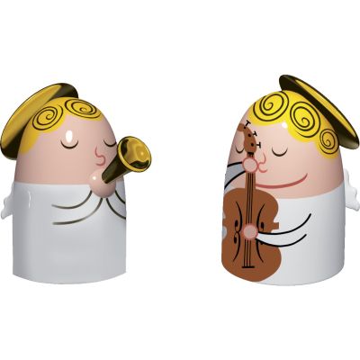 Alessi Enkelit soittimineen -posliinifiguriinit | Alk. 44,00 €