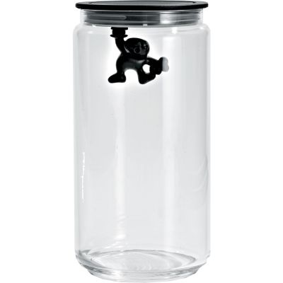Alessi Gianni-lasipurkki kannella, 140 cl, musta | Alk. 25,00 €