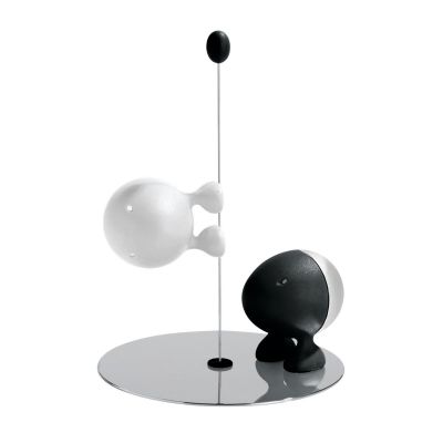 Alessi Lilliput suola- ja pippurisetti musta-valkoinen | Alk. 27,00 €