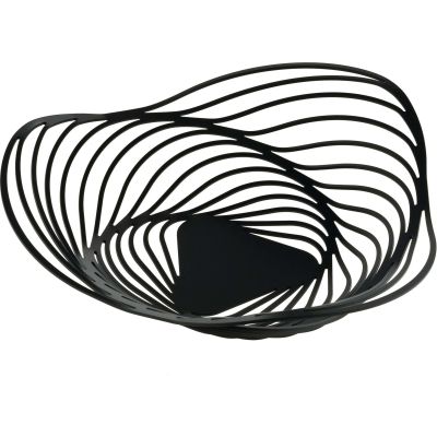 Alessi Trinity-tarjoilukori, musta, Ø 26 cm | Alk. 73,00 €