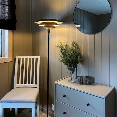 Aneta Lighting Epsilon lattiavalaisin musta | Alk. 179,00 €