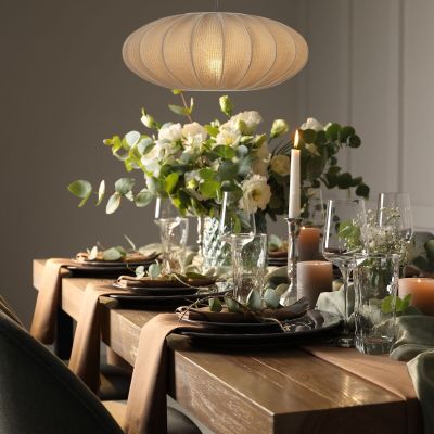 Aneta Lighting Mamsell riippuvalaisin Ø45 cm harmaa | Alk. 145,00 €