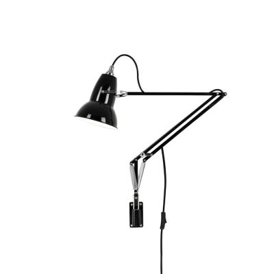Anglepoise - Original 1227 Seinävalaisin Sisältää asennusvarusteet Jet Black | Alk. 266,00 €