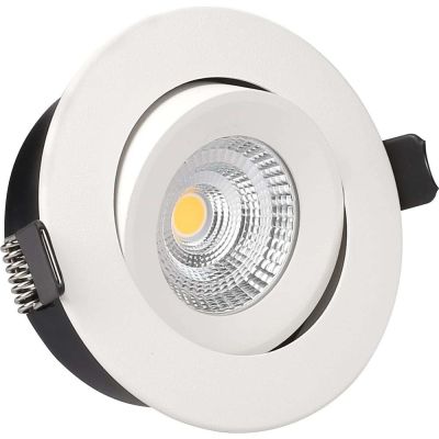 Antidark - Downlight Upotettavaspotti 7W 3000K Tilt Valkoinen | Alk. 42,00 €