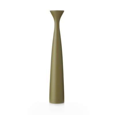 Applicata Blossom Rose -kynttilänjalka 29 cm Olive green | Alk. 49,50 €