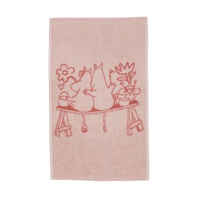 Arabia Muumi käsipyyhe 30 x 50 cm Rakkaus pinkki | Alk. 8,90 €