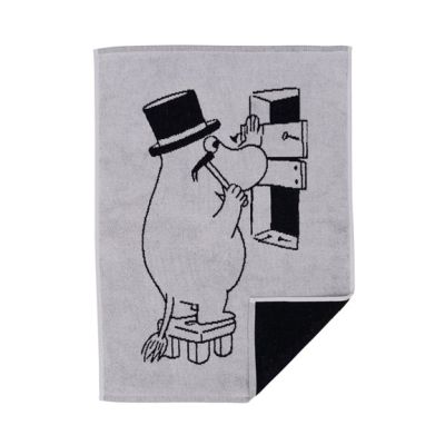 Arabia Muumi käsipyyhe 50 x 70 cm Muumipappa harmaa | Alk. 11,00 €