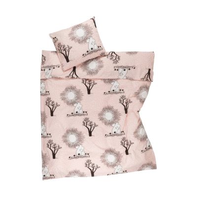 Arabia Muumi pussilakanasetti 150 x 210 cm Rakkaus pinkki | Alk. 48,68 €