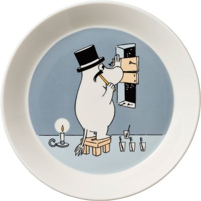 Arabia Muumilautanen 19 cm, Muumipappa harmaa | Alk. 14,00 €