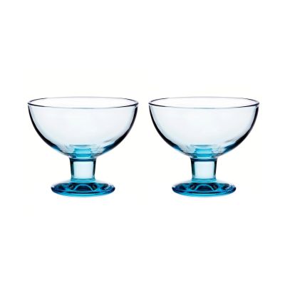 Arabia Verna kulho jalallinen 23 cl 2-pakkaus Aqua | Alk. 25,40 €