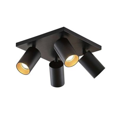 Arcchio - Brinja 4 Kattovalaisin Black/Gold | Alk. 85,90 €