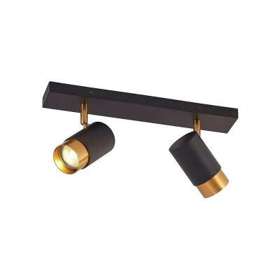 Arcchio - Evaro 2 Kattovalaisin Black/Gold | Alk. 63,00 €