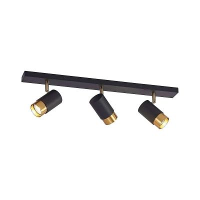 Arcchio - Evaro 3 Kattovalaisin Black/Gold | Alk. 70,00 €