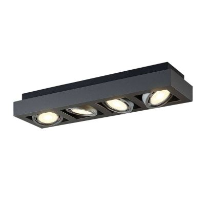 Arcchio - Ronka 4 Kattovalaisin Dark Grey | Alk. 208,00 €