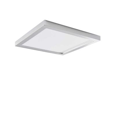 Arcchio - Solvie LED Kattovalaisin Square Hopea/Valkoinen | Alk. 56,00 €