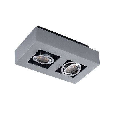 Arcchio - Vince 2 Kattovalaisin Silvergrey | Alk. 69,00 €