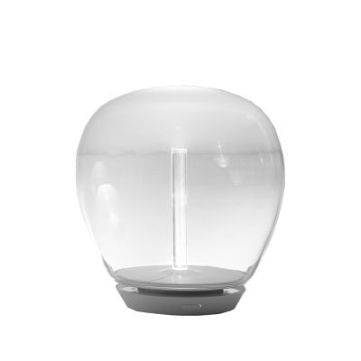 Artemide Empatia-pöytävalaisin läpinäkyvä savunharmaa, suuri | Alk. 1 555,00 €