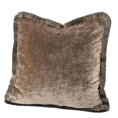 Artwood, Garda Velvet Beige tyynynpäällinen Fringe 60 x 40 Artwood | Alk. 92,00 €