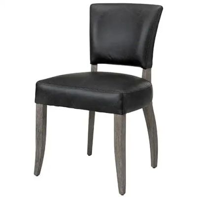 Artwood, Ruokapöydän tuoli Maggie black leather Artwood | Alk. 742,00 €