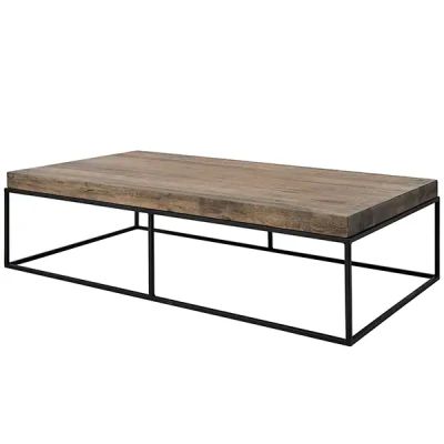 Artwood, Sohvapöytä Carlisle 140 x 80 cm silver black Artwood | Alk. 1 572,00 €