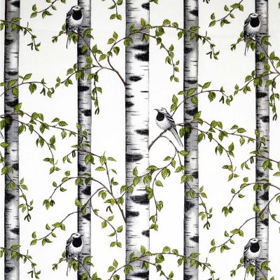 Arvidssons Textil Björkdungen kangas valkoinen | Alk. 22,50 €