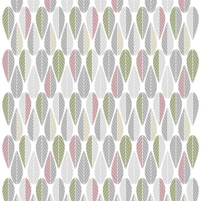 Arvidssons Textil Blader vahakangas pastelli | Alk. 23,90 €