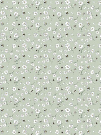 Arvidssons Textil Blomstersurr kangas Vihreä | Alk. 17,41 €