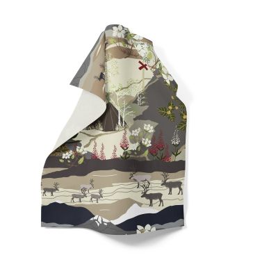Arvidssons Textil Fjällvandring keittiöpyyhe 46 x 70 cm Beige | Alk. 13,50 €