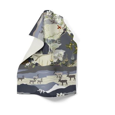 Arvidssons Textil Fjällvandring keittiöpyyhe 46 x 70 cm Sininen | Alk. 9,90 €