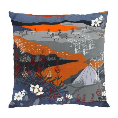 Arvidssons Textil Fjällvandring tyynynpäällinen 47x47 cm Orange | Alk. 16,90 €