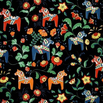 Arvidssons Textil Leksand kangas musta | Alk. 18,90 €