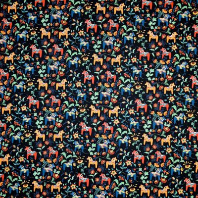 Arvidssons Textil Leksand mini kangas musta | Alk. 21,90 €