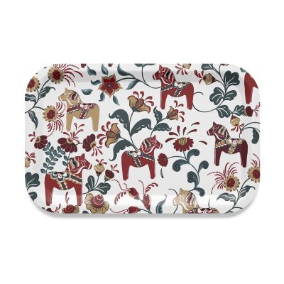Arvidssons Textil Leksand tarjotin 21x33 cm Juhlavuoden painos 30 vuotta | Alk. 19,90 €