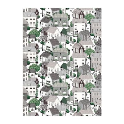 Arvidssons Textil Lyckeby blommar kangas Harmaa | Alk. 15,30 €