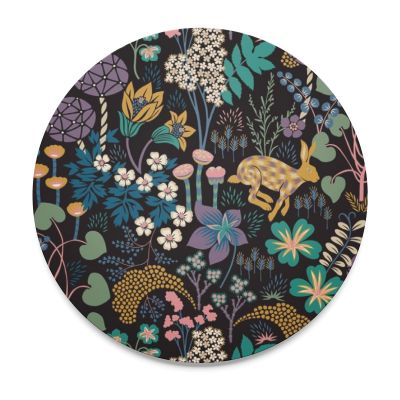 Arvidssons Textil Lyckeflykt pannunalunen Ø 21 cm Musta