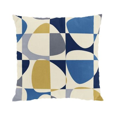 Arvidssons Textil Mosaik tyynynpäällinen 47x47 cm Sininen | Alk. 19,90 €