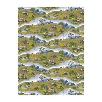 Arvidssons Textil Renvandring kangas Vihreä | Alk. 21,90 €