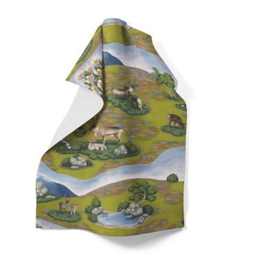 Arvidssons Textil Renvandring keittiöpyyhe 65 x 85 cm Vihreä | Alk. 13,50 €