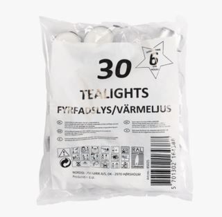 Asp nordisk lämpökynttilät valkoinen | Alk. 7,95 €