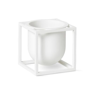 Audo Copenhagen Kubus kukkaruukku 10 cm Valkoinen | Alk. 118,00 €