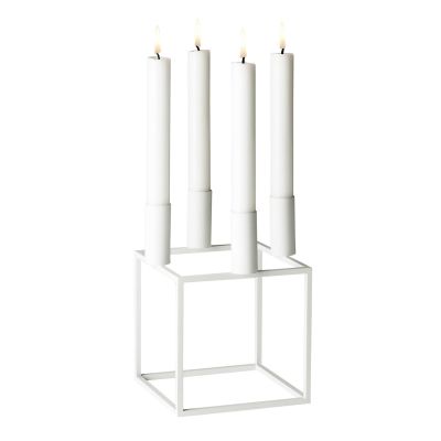 Audo Copenhagen Kubus kynttilänjalka valkoinen | Alk. 125,00 €